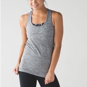 lululemon Swiftly Tech Racerback in heathered slate